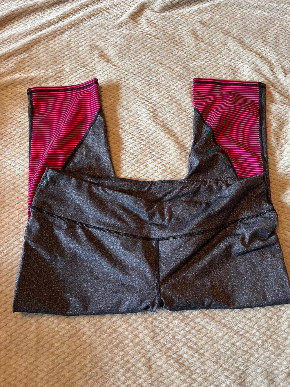 GapFit Heathered Black Active Leggings